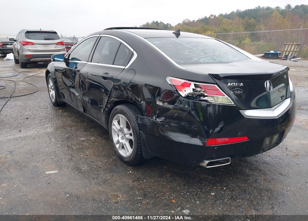 2009 ACURA TL VIN: 19UUA86289A000567