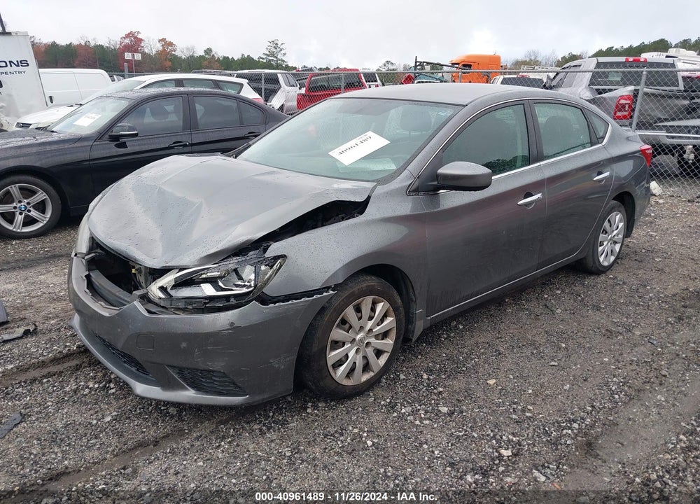 2017 NISSAN SENTRA SV VIN: 3N1AB7AP8HY224656