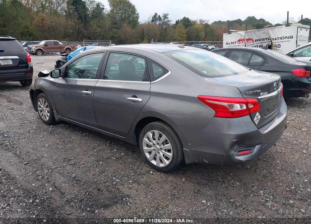 2017 NISSAN SENTRA SV VIN: 3N1AB7AP8HY224656