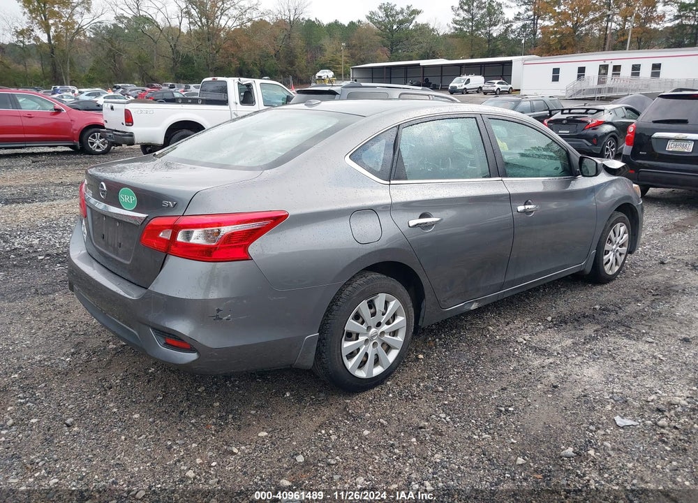 2017 NISSAN SENTRA SV VIN: 3N1AB7AP8HY224656