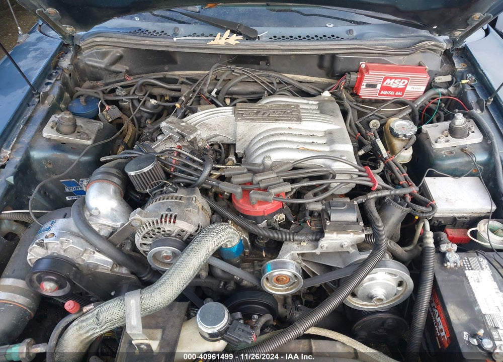 1995 FORD MUSTANG GT/GTS VIN: 1FALP42T7SF163189