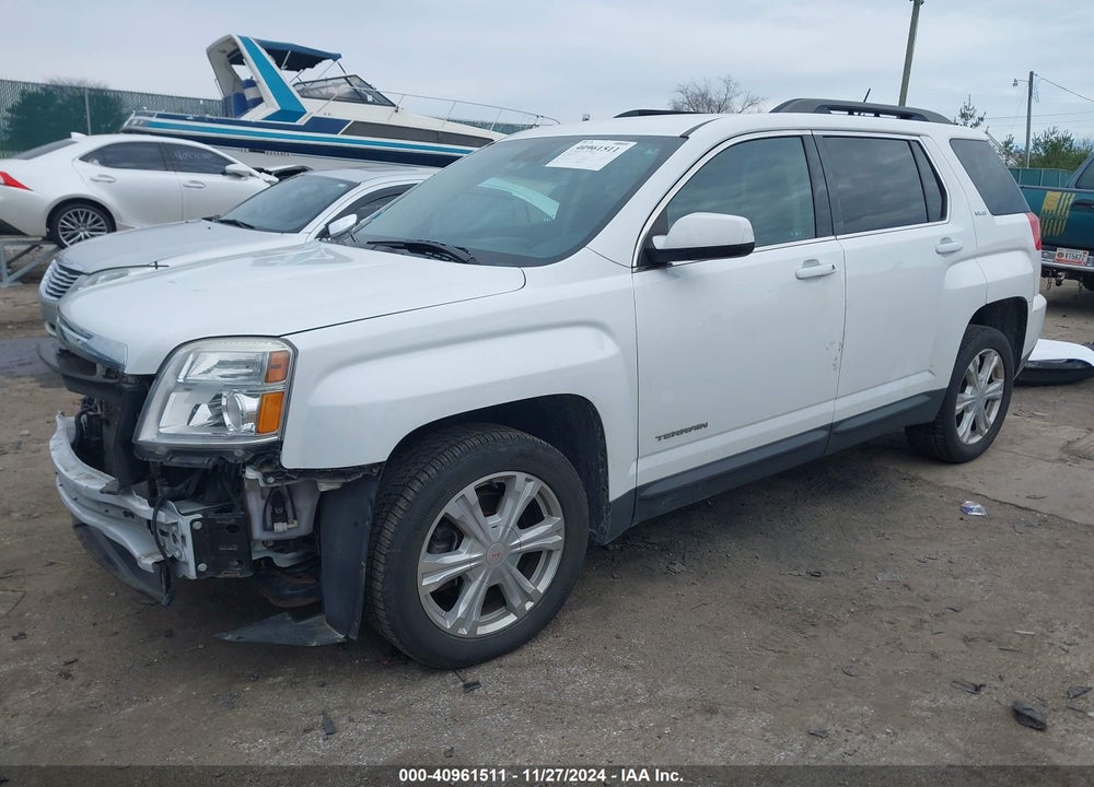 2017 GMC TERRAIN SLE-2 VIN: 2GKFLTE38H6277055