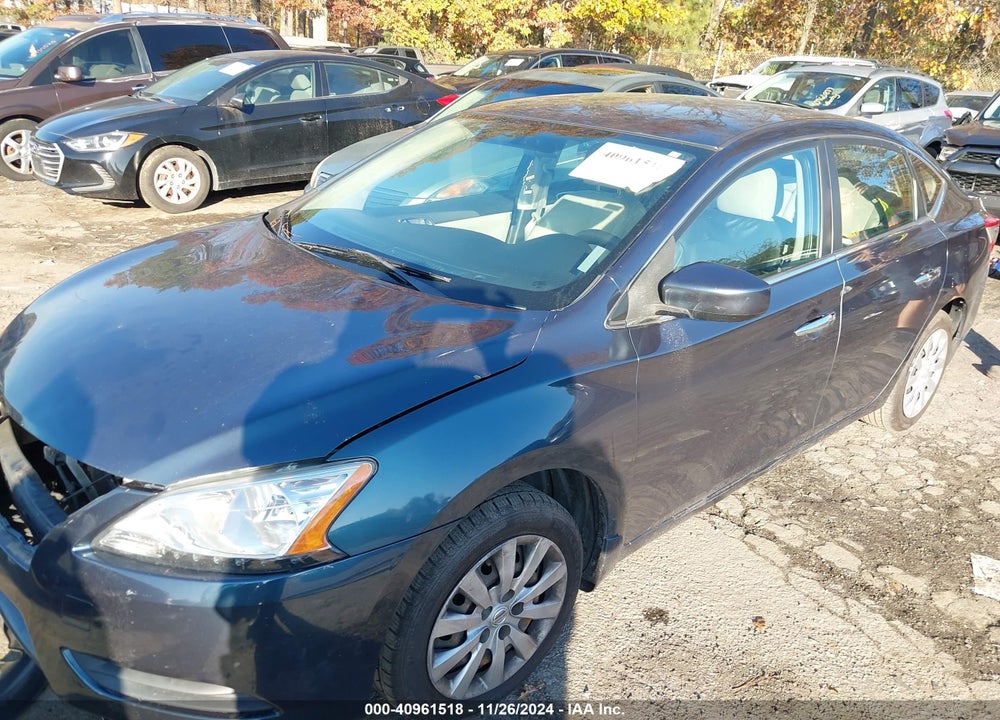 2015 NISSAN SENTRA SV VIN: 3N1AB7AP5FY270474