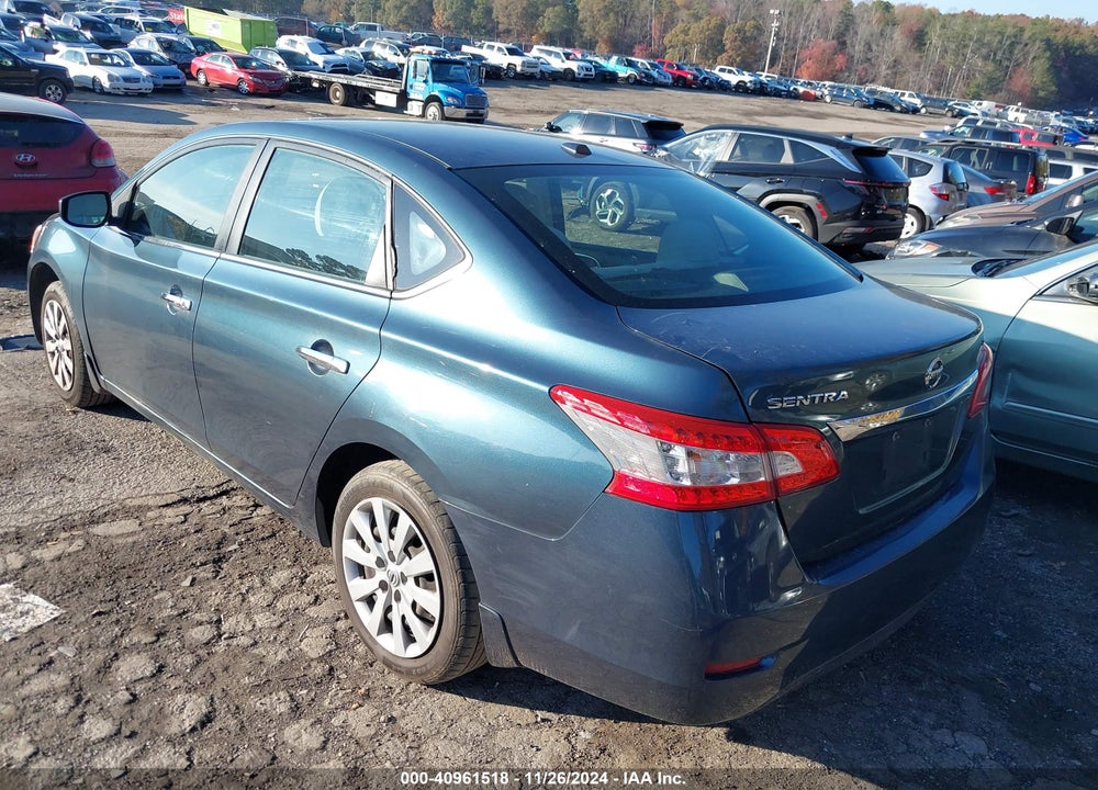 2015 NISSAN SENTRA SV VIN: 3N1AB7AP5FY270474