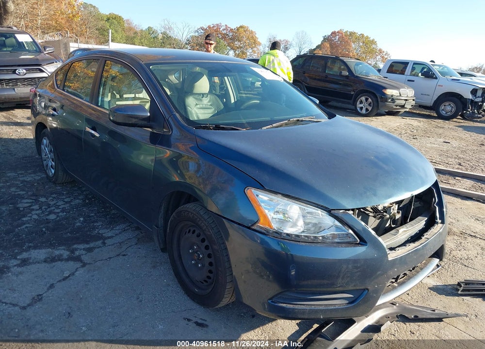 2015 NISSAN SENTRA SV VIN: 3N1AB7AP5FY270474