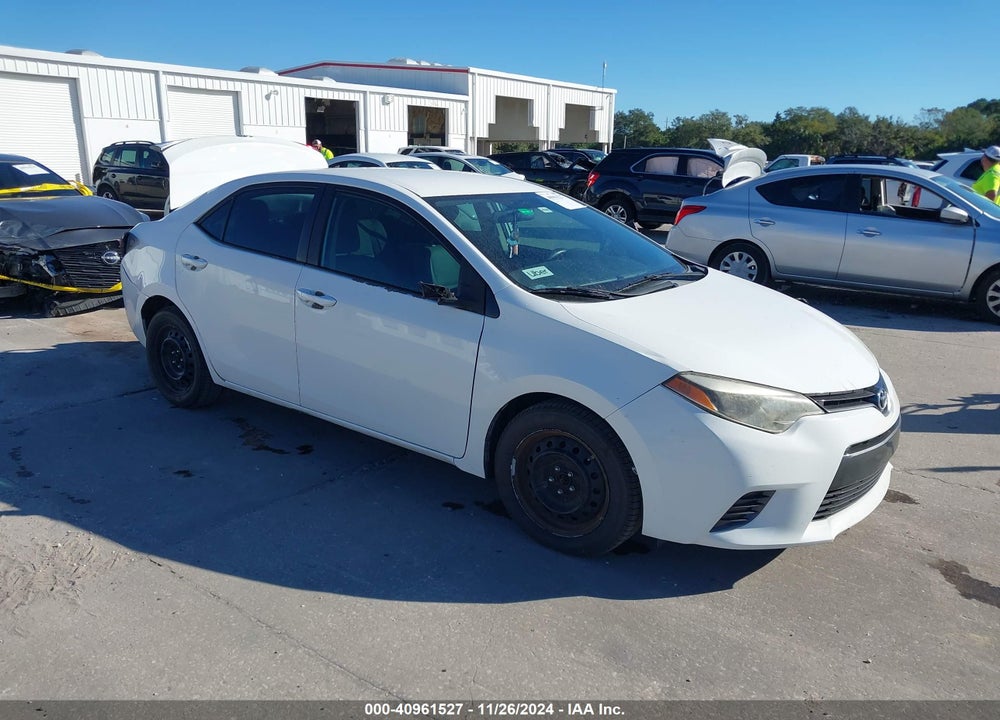 2016 TOYOTA COROLLA LE VIN: 2T1BURHE1GC572843