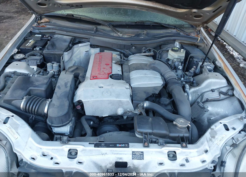 2003 MERCEDES-BENZ SLK 230 KOMPRESSOR VIN: WDBKK49F53F277339
