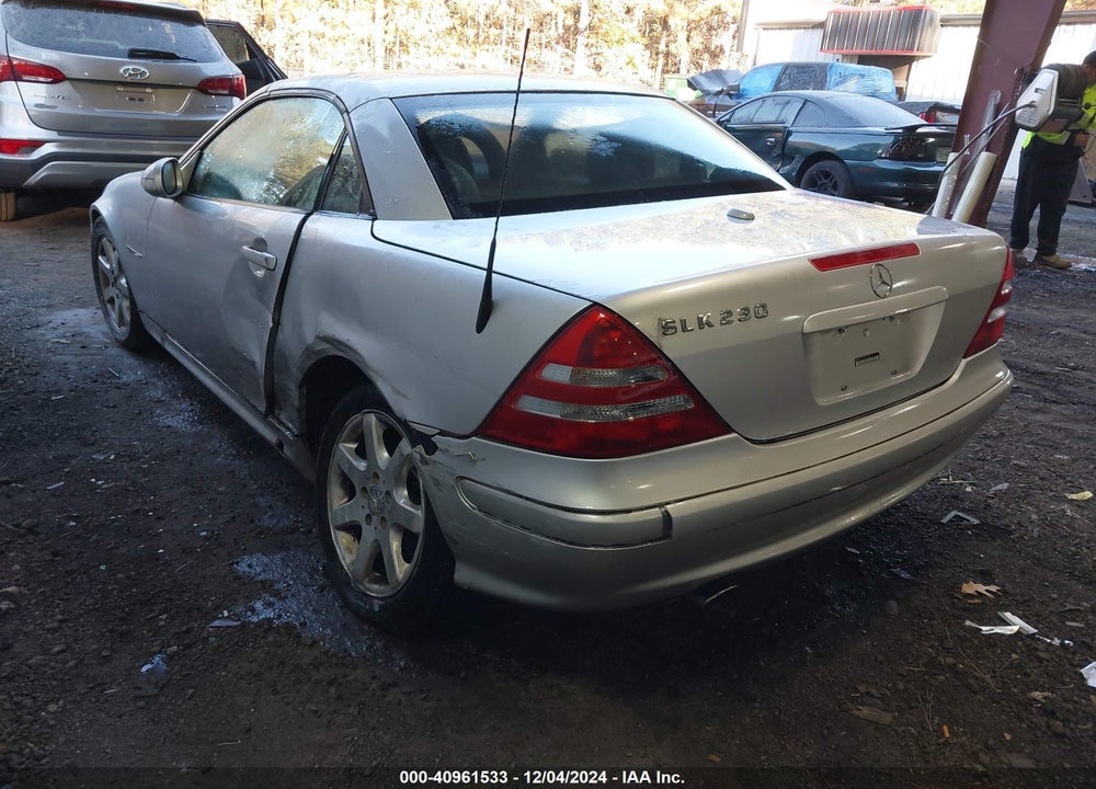 2003 MERCEDES-BENZ SLK 230 KOMPRESSOR VIN: WDBKK49F53F277339