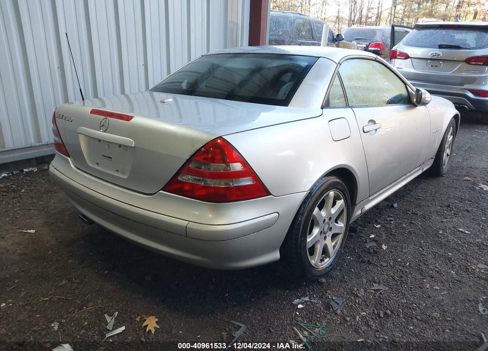 2003 MERCEDES-BENZ SLK 230 KOMPRESSOR VIN: WDBKK49F53F277339