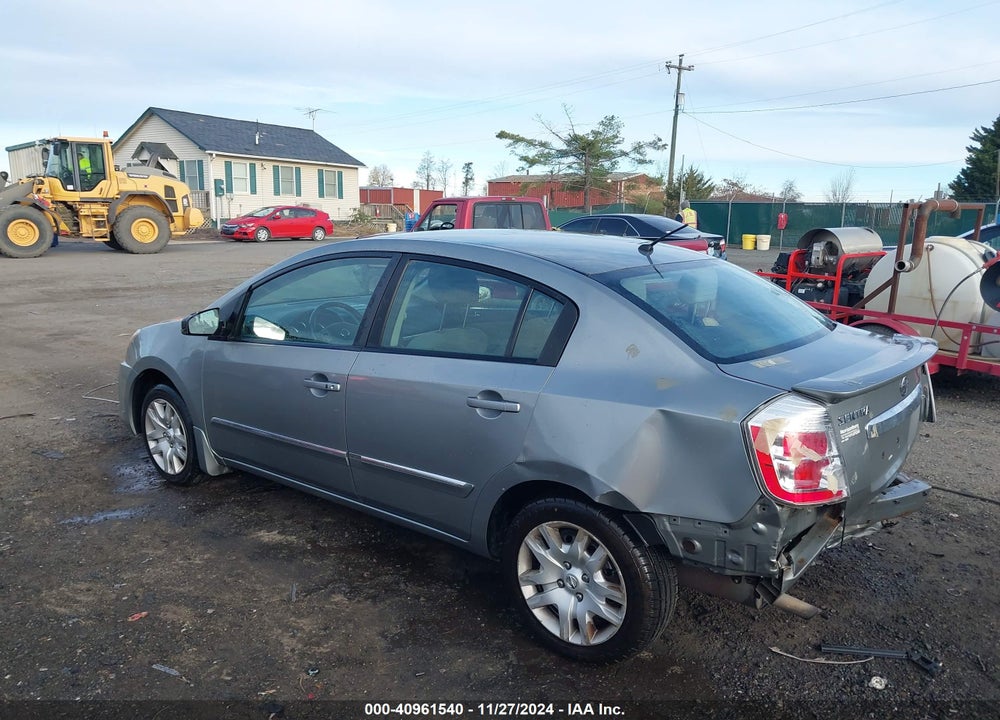 2012 NISSAN SENTRA 2.0 S VIN: 3N1AB6AP1CL779643