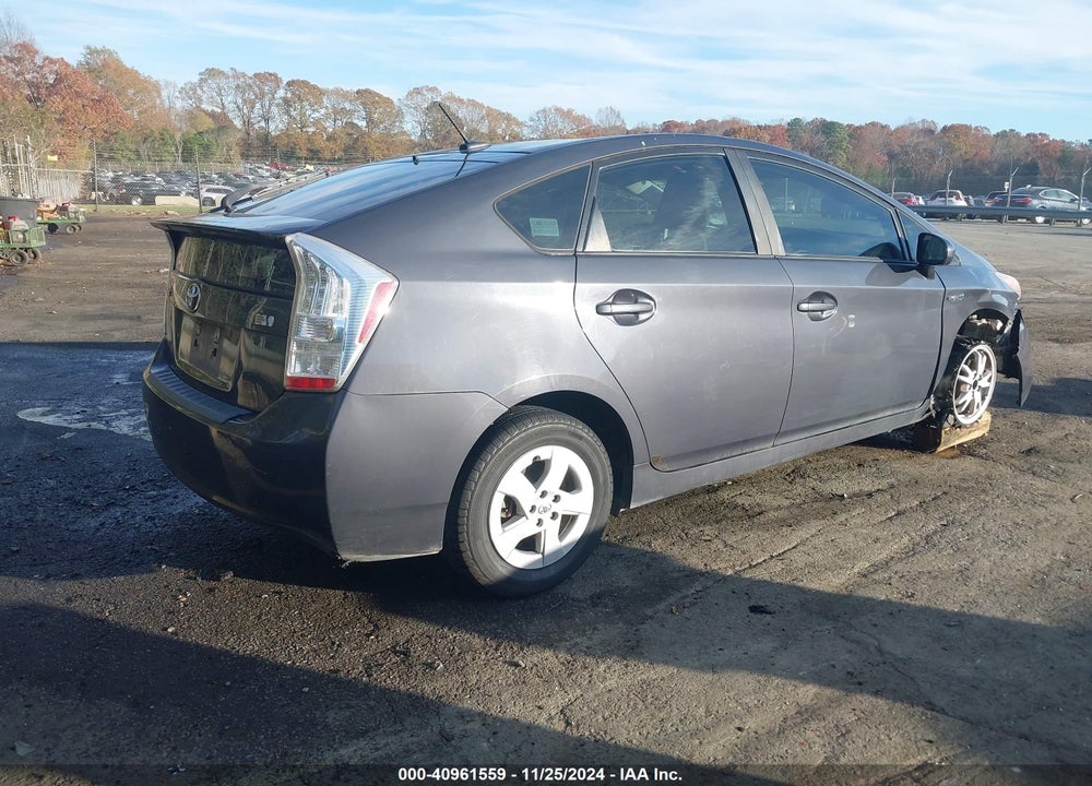 2010 TOYOTA PRIUS III VIN: JTDKN3DU3A0124712