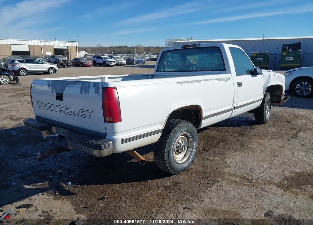 2000 CHEVROLET C2500 VIN: 1GCGC24RXYR143278