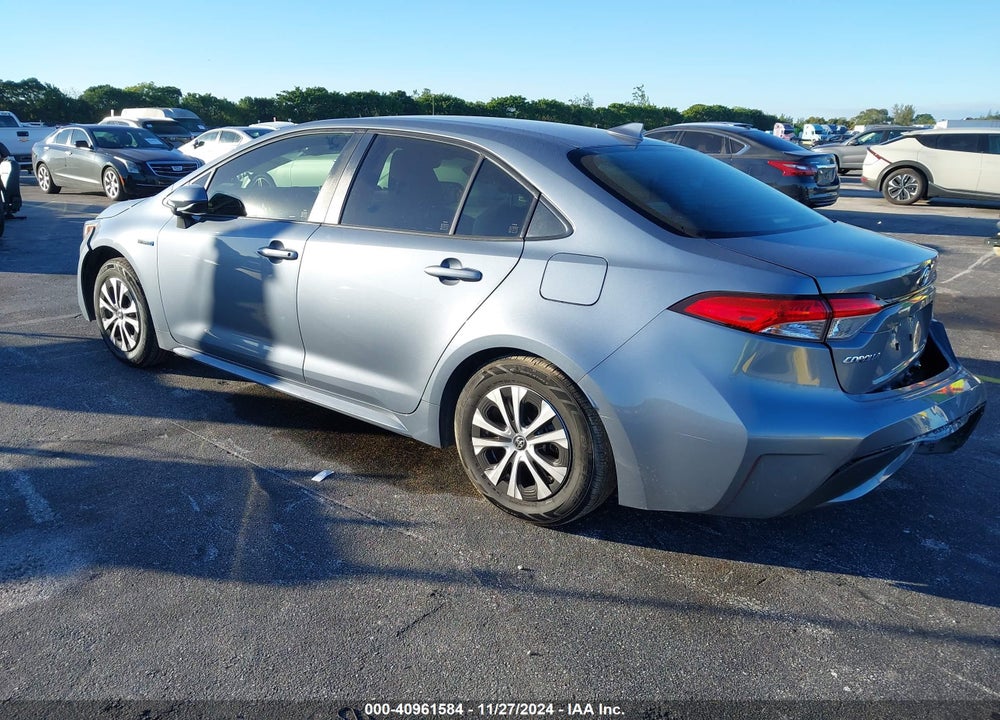 2021 TOYOTA COROLLA HYBRID LE VIN: JTDEAMDE8MJ032372