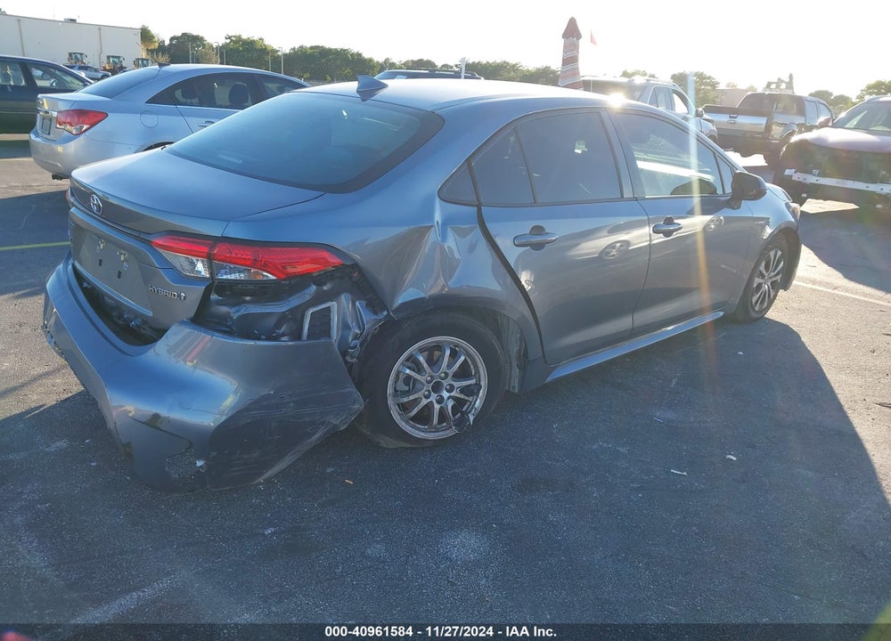 2021 TOYOTA COROLLA HYBRID LE VIN: JTDEAMDE8MJ032372