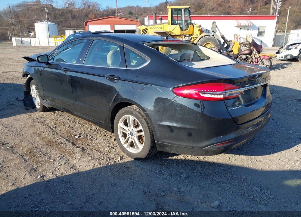 2018 FORD FUSION SE VIN: 3FA6P0H7XJR125666