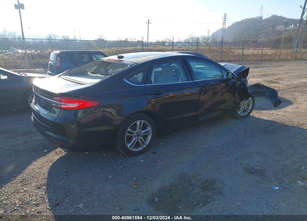 2018 FORD FUSION SE VIN: 3FA6P0H7XJR125666
