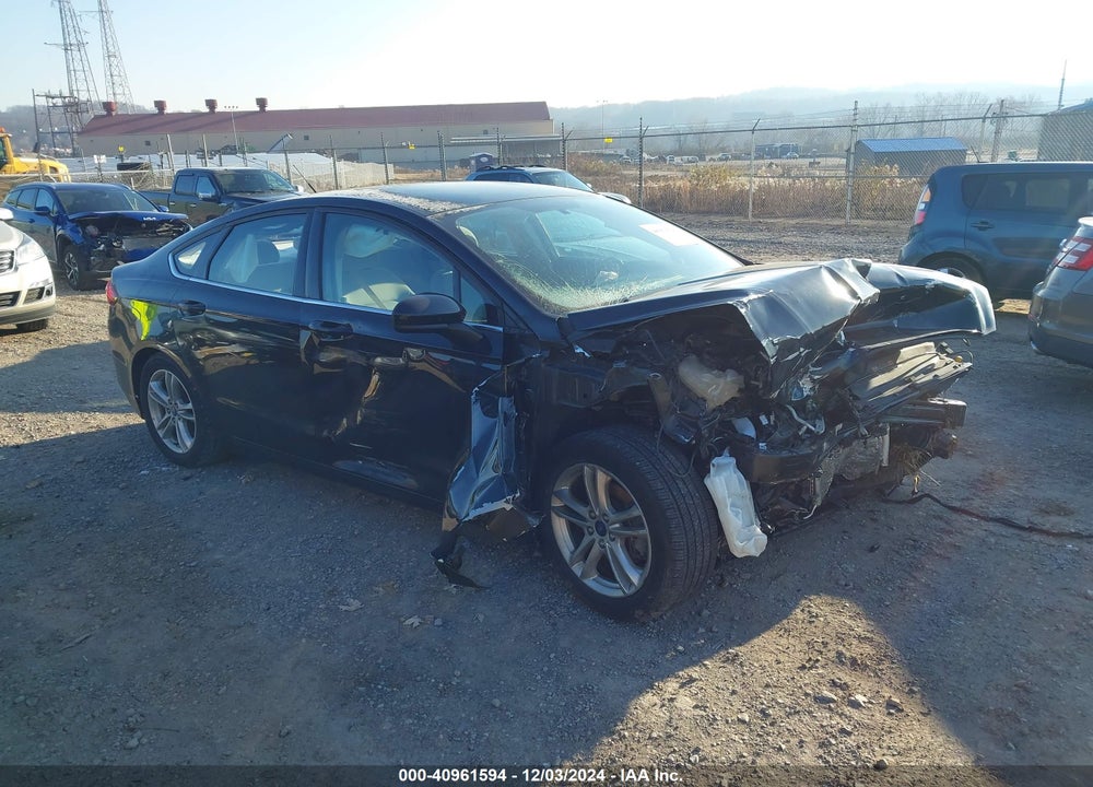 2018 FORD FUSION SE VIN: 3FA6P0H7XJR125666