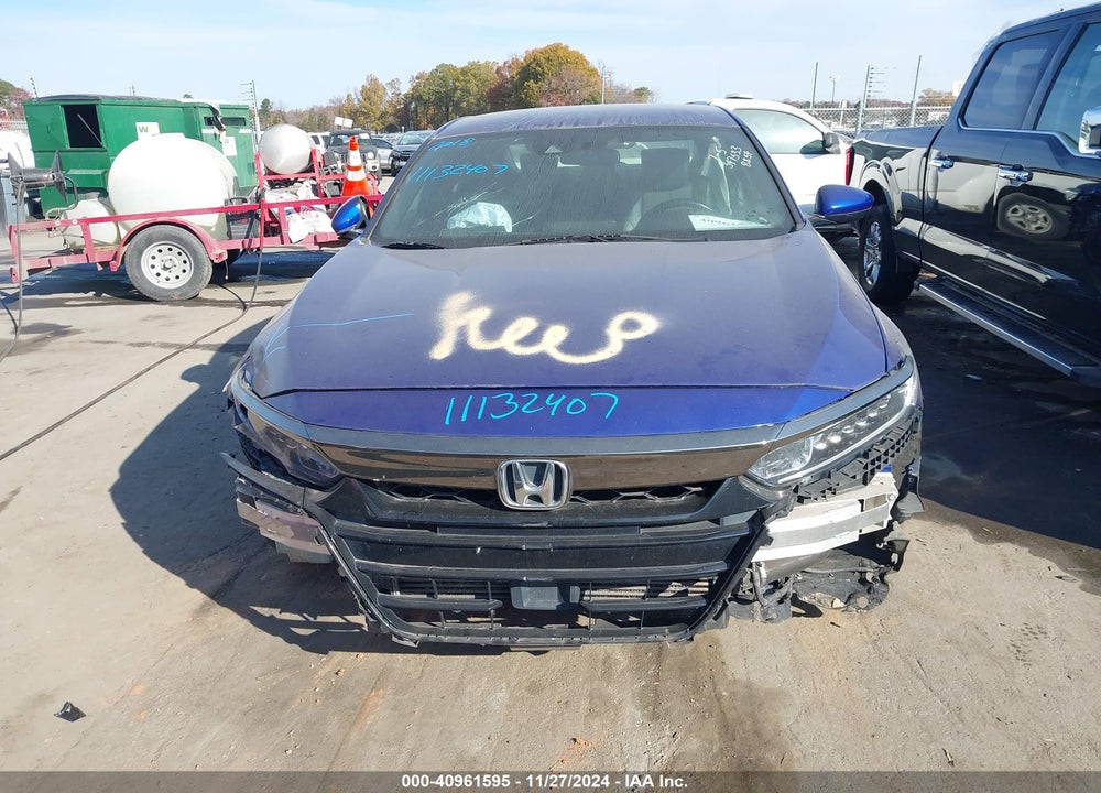 2018 HONDA ACCORD SPORT VIN: 1HGCV1F30JA238854