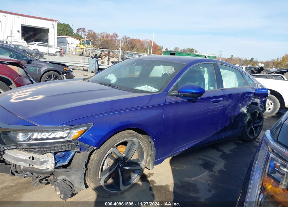 2018 HONDA ACCORD SPORT VIN: 1HGCV1F30JA238854