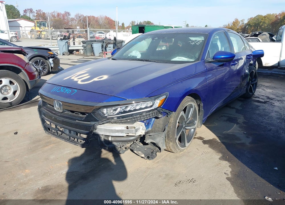 2018 HONDA ACCORD SPORT VIN: 1HGCV1F30JA238854