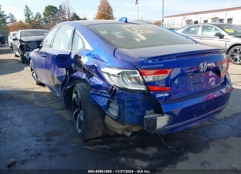 2018 HONDA ACCORD SPORT VIN: 1HGCV1F30JA238854