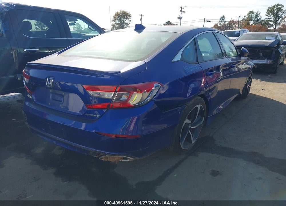 2018 HONDA ACCORD SPORT VIN: 1HGCV1F30JA238854