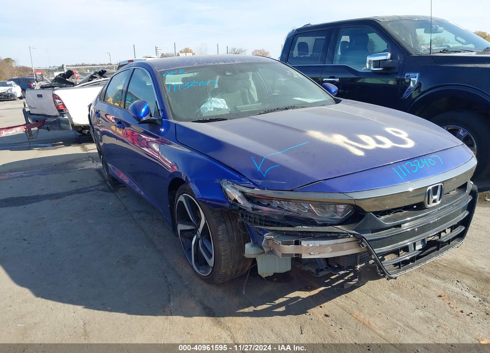 2018 HONDA ACCORD SPORT VIN: 1HGCV1F30JA238854