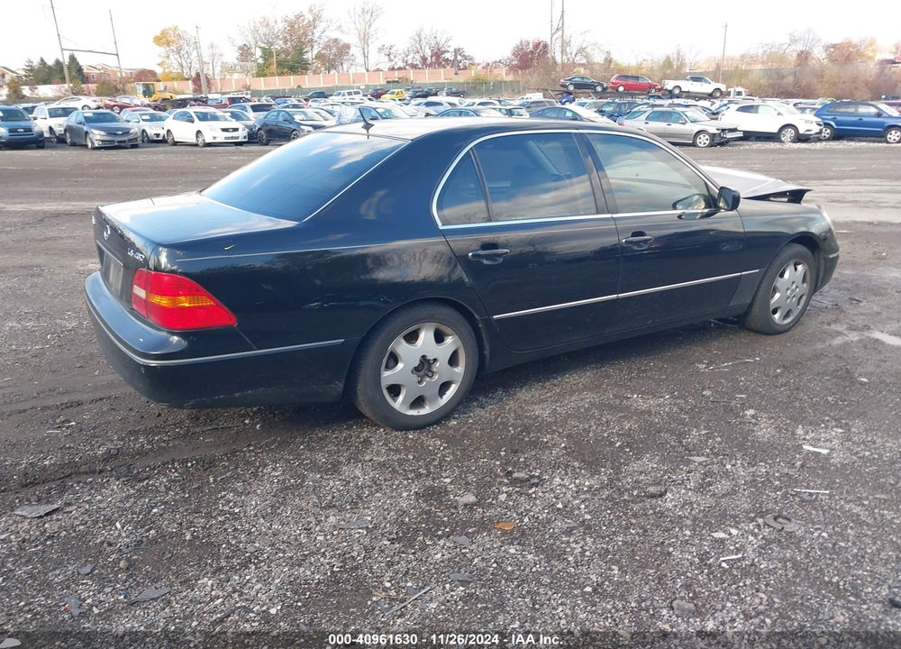2003 LEXUS LS 430 VIN: JTHBN30F430100928