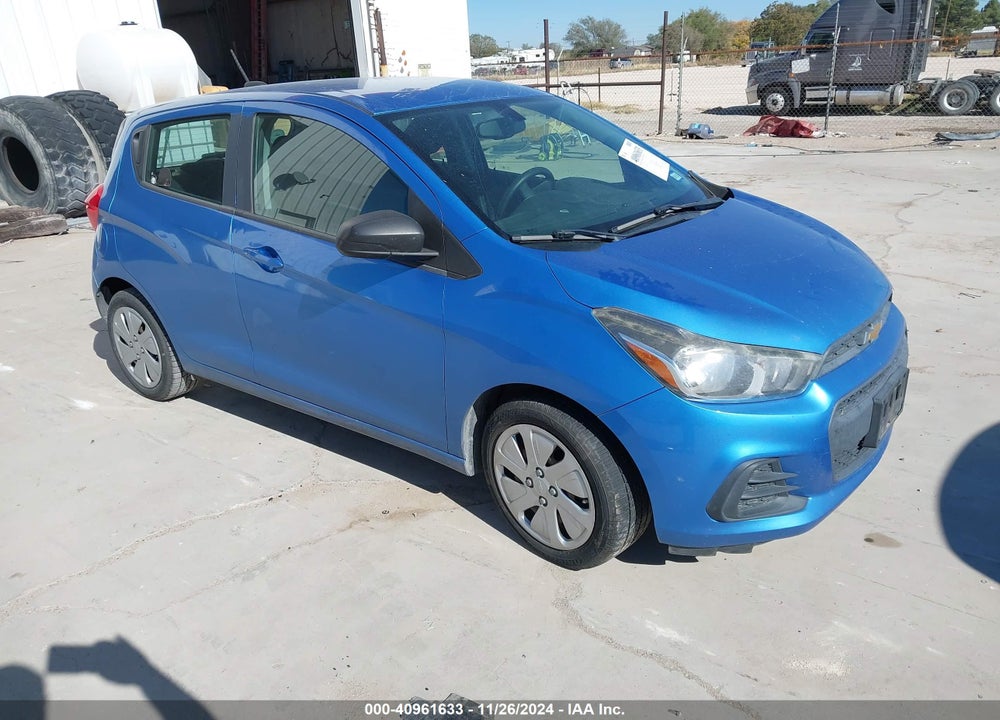 2017 CHEVROLET SPARK LS CVT VIN: KL8CB6SA0HC733135