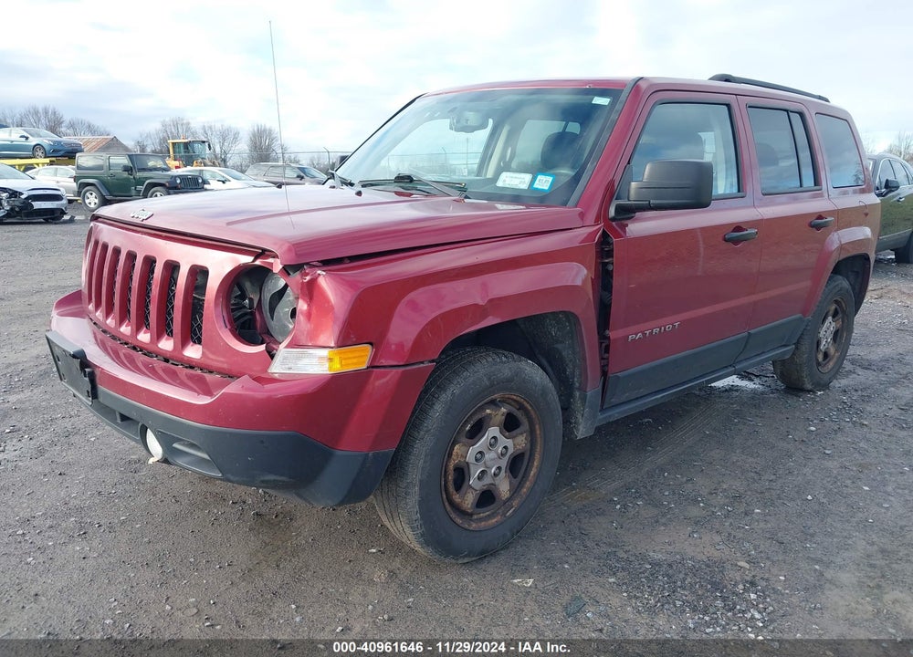 2016 JEEP PATRIOT SPORT VIN: 1C4NJRBB5GD779310