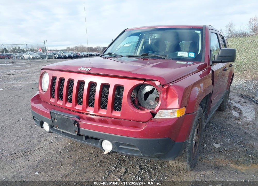 2016 JEEP PATRIOT SPORT VIN: 1C4NJRBB5GD779310
