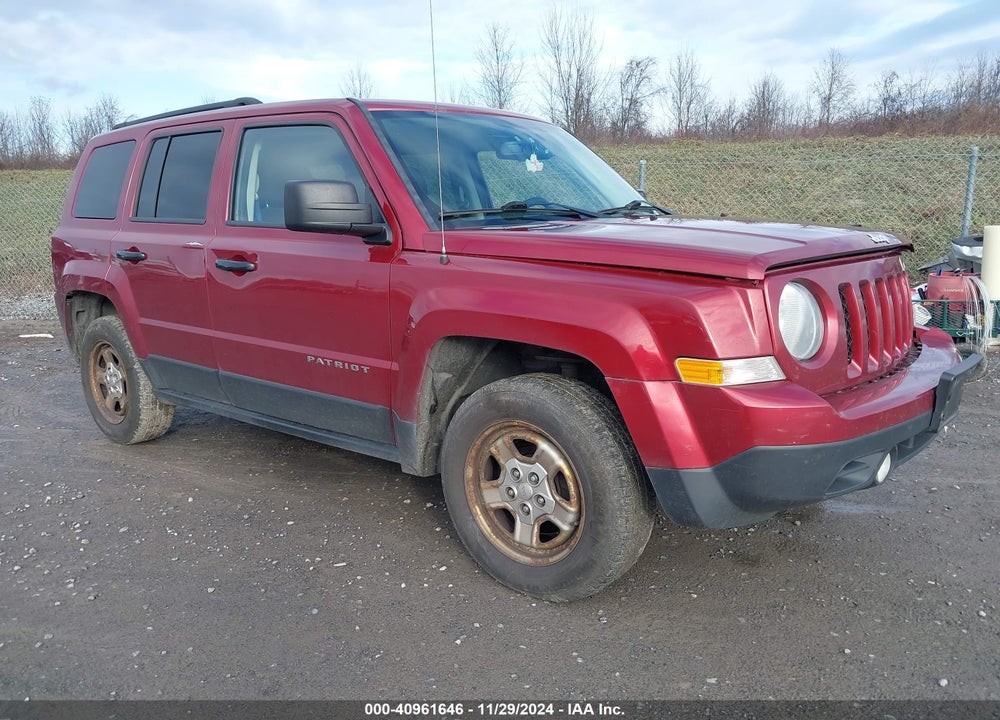 2016 JEEP PATRIOT SPORT VIN: 1C4NJRBB5GD779310