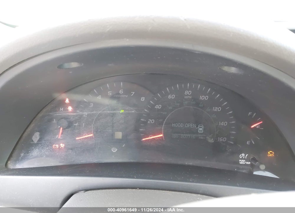 2007 TOYOTA CAMRY XLE V6 VIN: 4T1BK46K87U537393