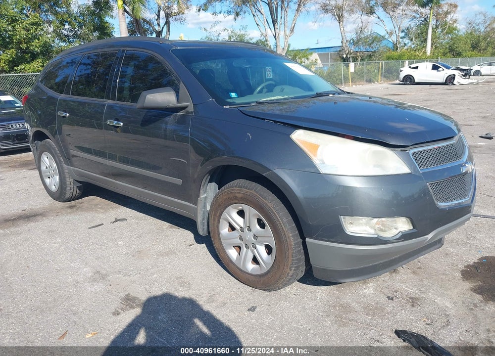 2012 CHEVROLET TRAVERSE LS VIN: 1GNKRFED6CJ301911