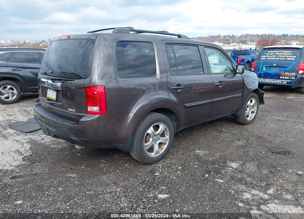2015 HONDA PILOT EX-L VIN: 5FNYF4H60FB032037