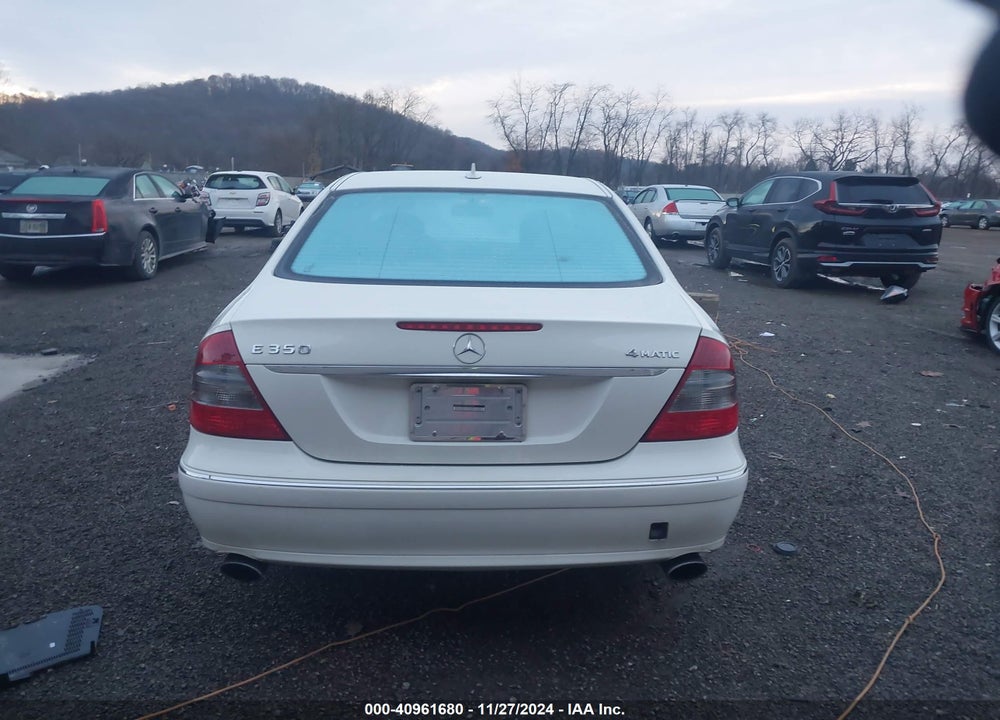 2008 MERCEDES-BENZ E 350 4MATIC VIN: WDBUF87X08B304493