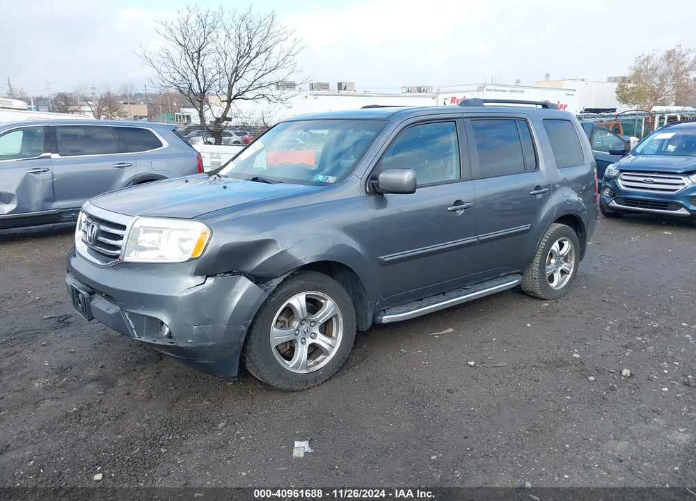2012 HONDA PILOT EX-L VIN: 5FNYF4H74CB036354