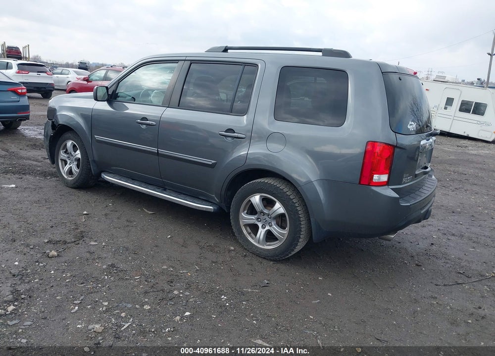 2012 HONDA PILOT EX-L VIN: 5FNYF4H74CB036354