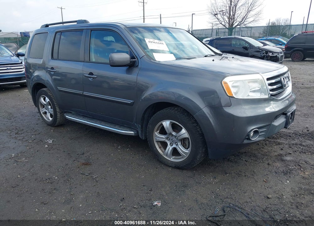 2012 HONDA PILOT EX-L VIN: 5FNYF4H74CB036354