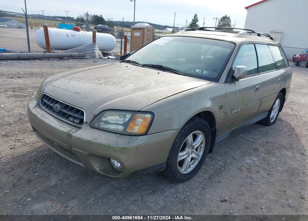 2004 SUBARU OUTBACK H6-3.0 L.L. BEAN EDITION VIN: 4S3BH806047620106