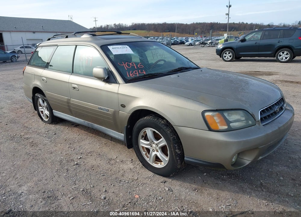 2004 SUBARU OUTBACK H6-3.0 L.L. BEAN EDITION VIN: 4S3BH806047620106