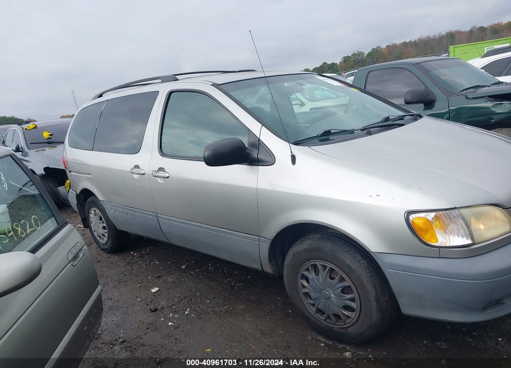 2003 TOYOTA SIENNA VIN: 4T3ZF19C93U551570