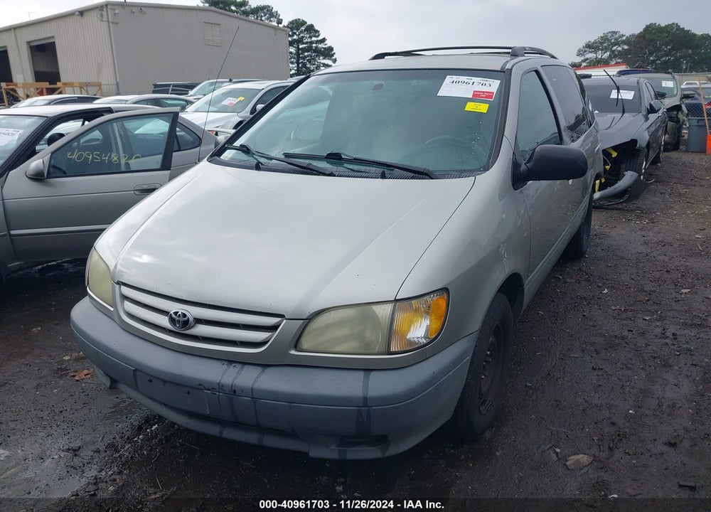 2003 TOYOTA SIENNA VIN: 4T3ZF19C93U551570