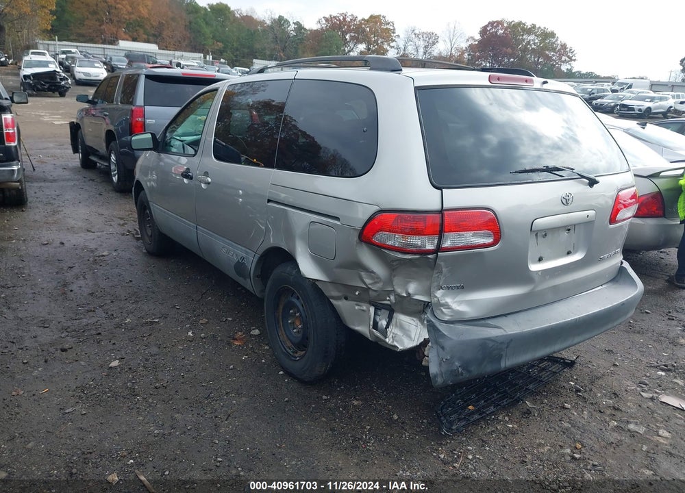 2003 TOYOTA SIENNA VIN: 4T3ZF19C93U551570