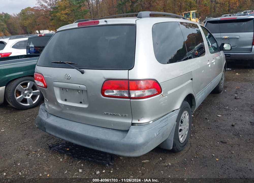 2003 TOYOTA SIENNA VIN: 4T3ZF19C93U551570