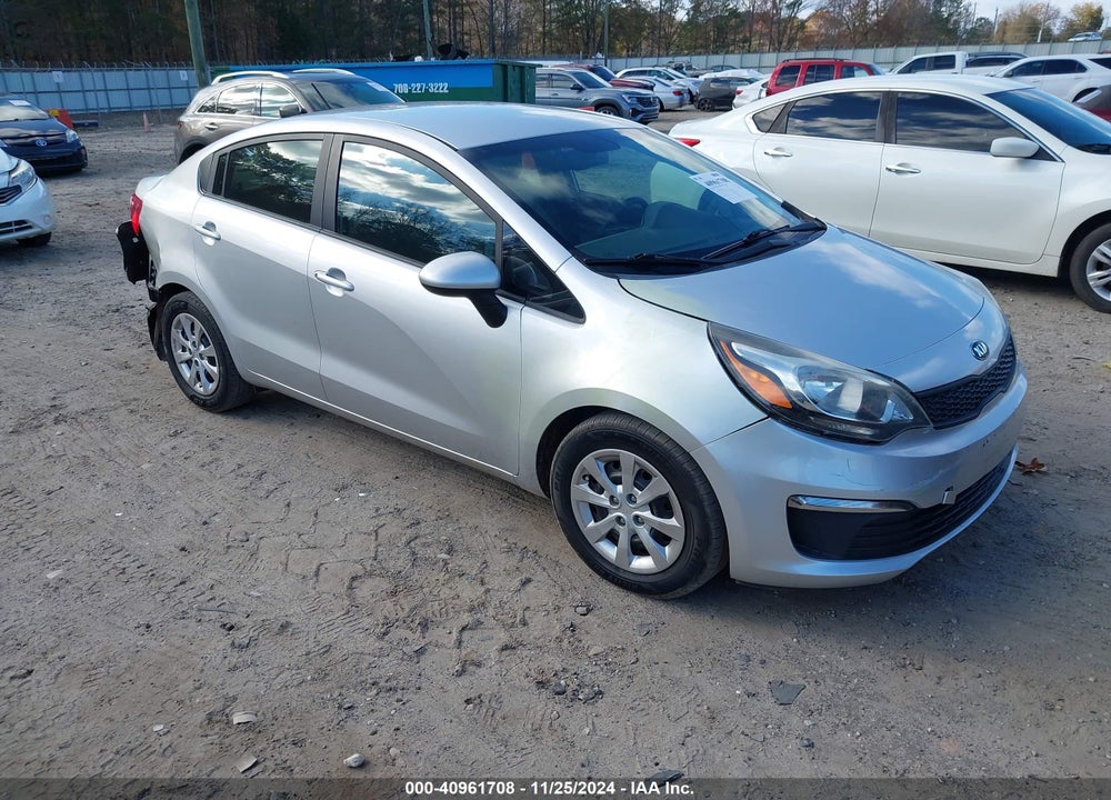 2016 KIA RIO LX VIN: KNADM4A34G6658141