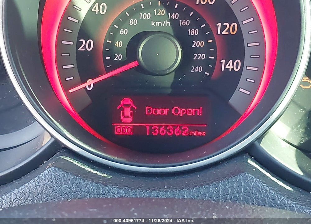 2011 KIA FORTE SX VIN: KNAFW5A32B5415189