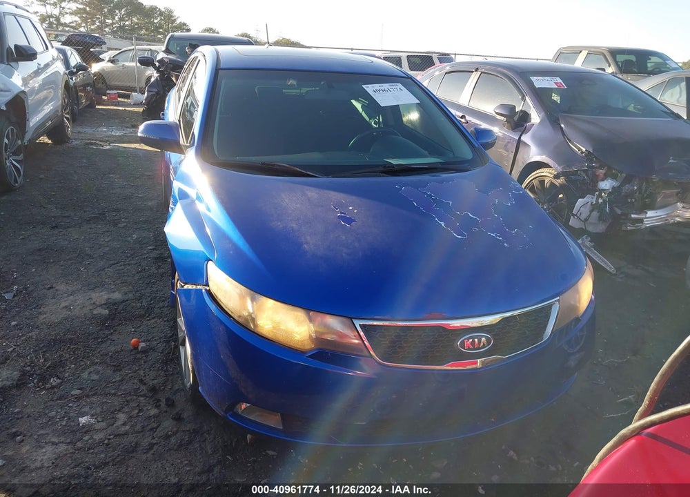 2011 KIA FORTE SX VIN: KNAFW5A32B5415189