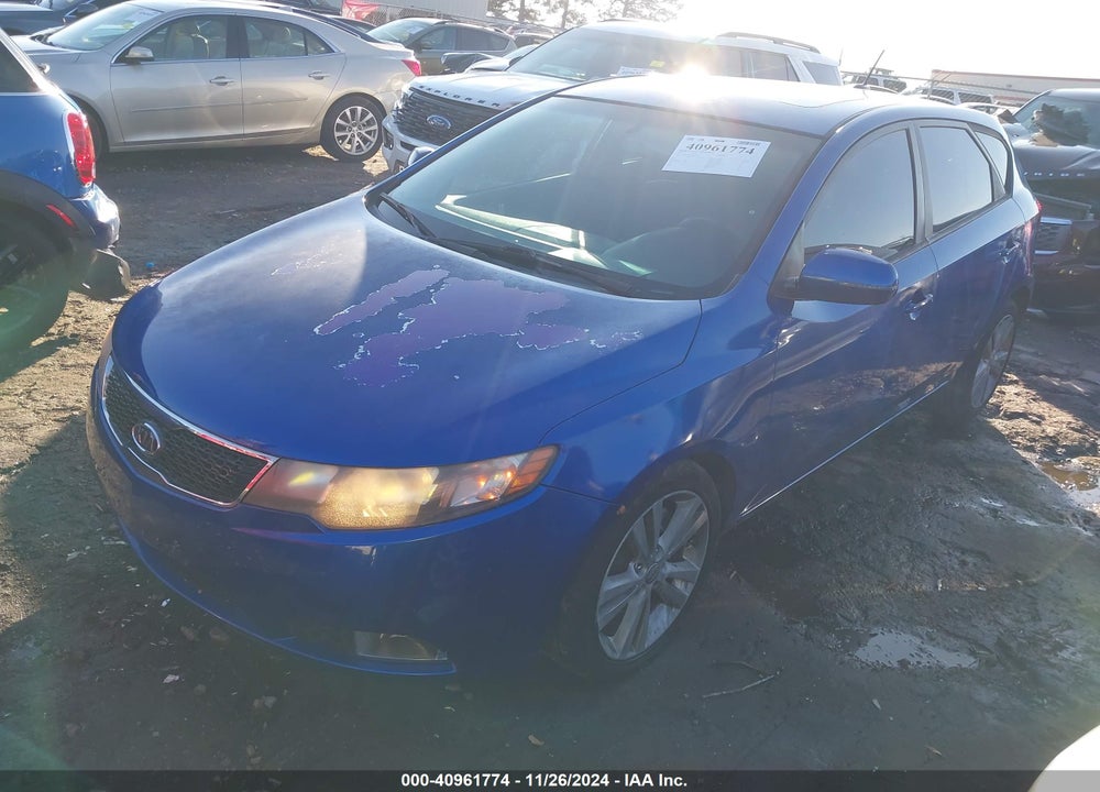 2011 KIA FORTE SX VIN: KNAFW5A32B5415189