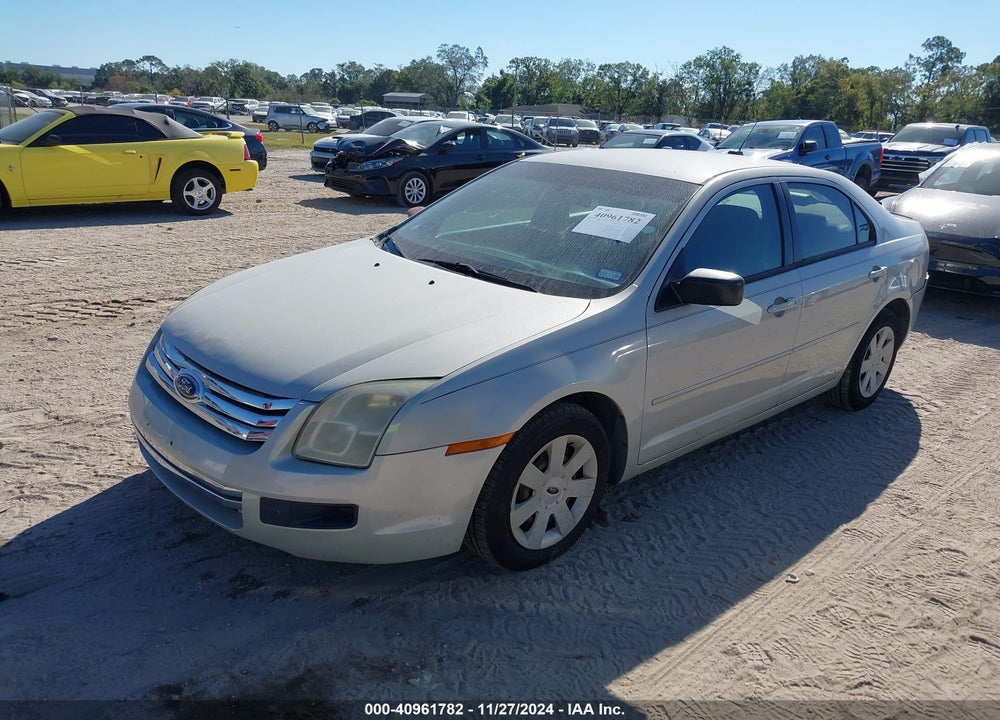 2008 FORD FUSION S VIN: 3FAHP06Z68R125154